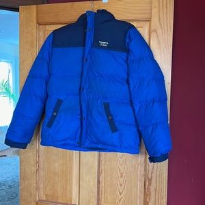 Llbean boys puffer down coat size 18 XL